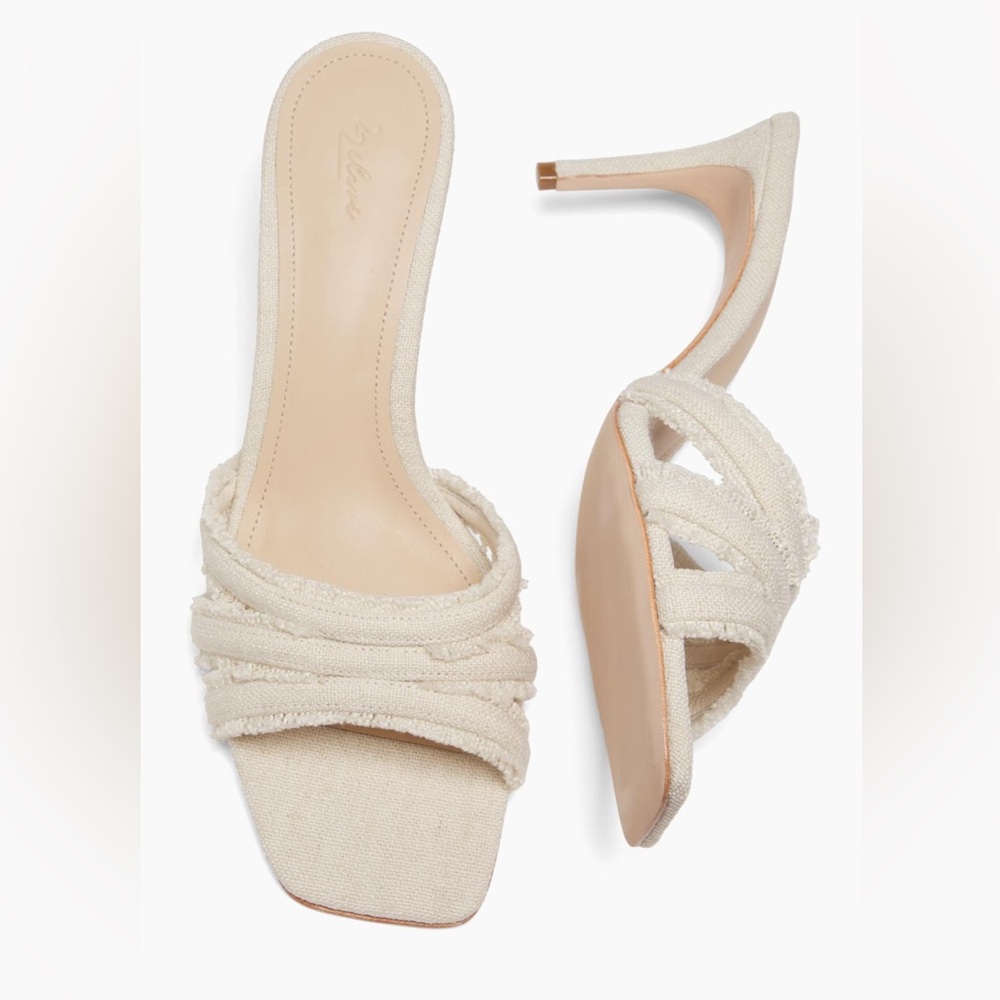 Elegant Cream Women's Kitten Heel